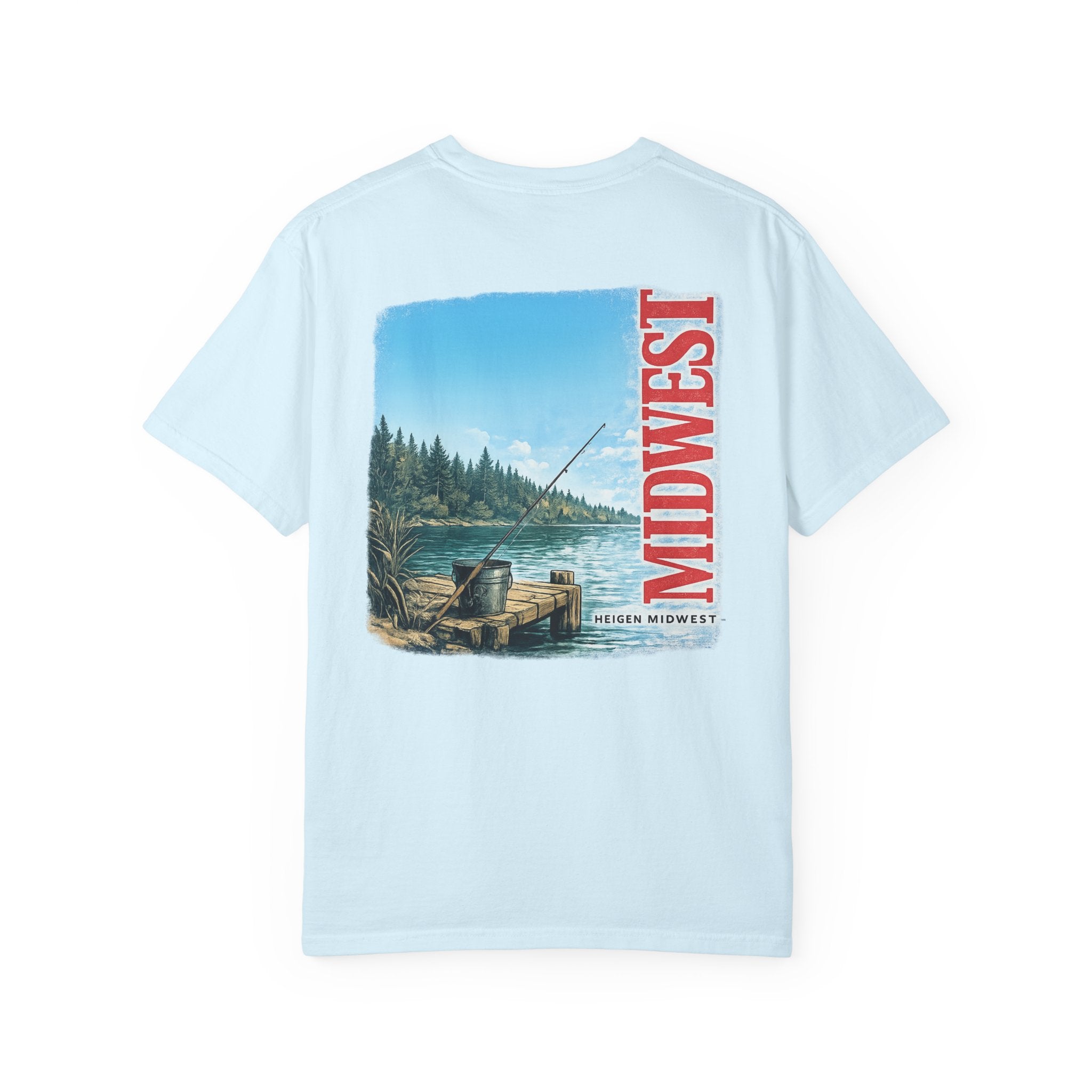 Midwest Fishing Scene T Shirt
