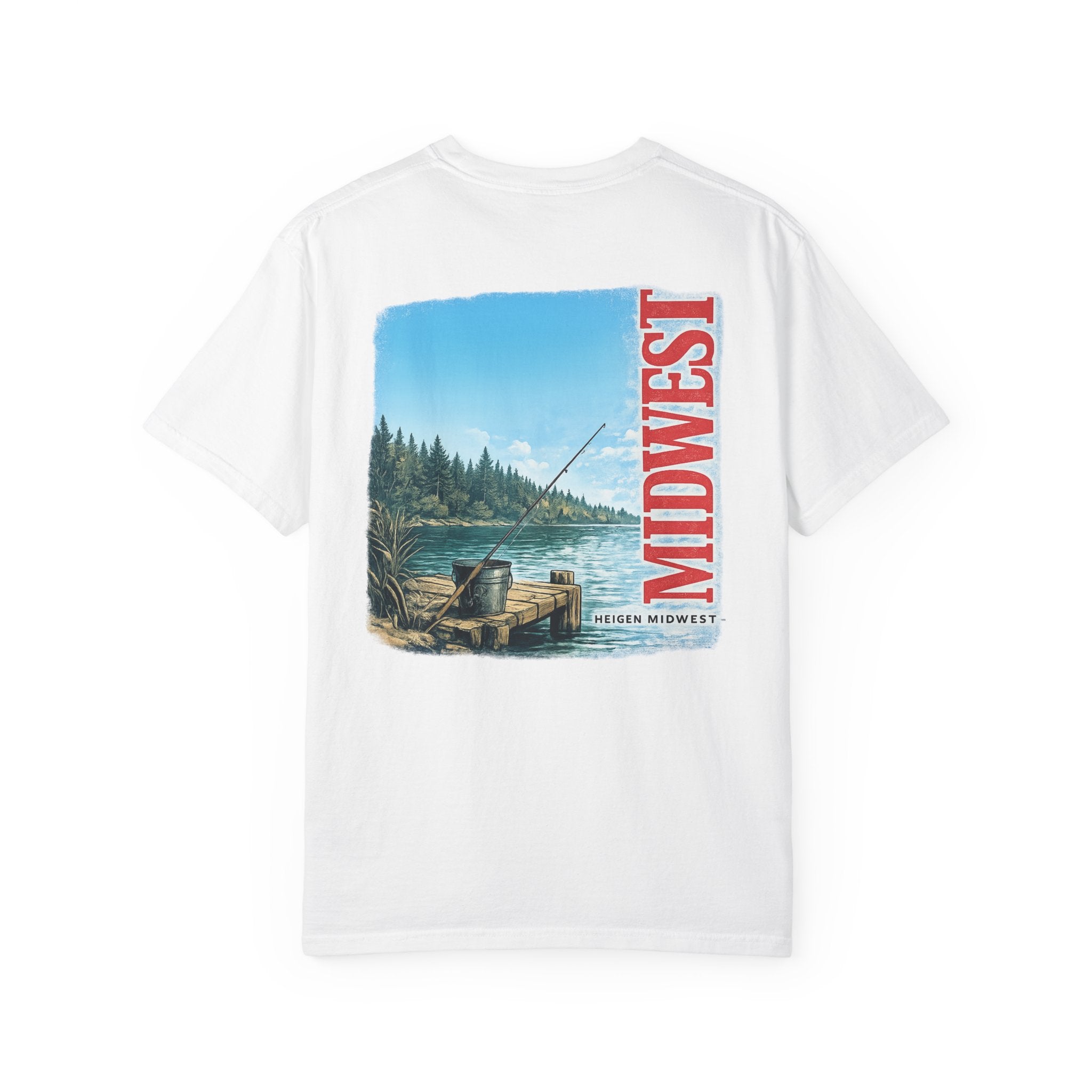 Midwest Fishing Scene T Shirt
