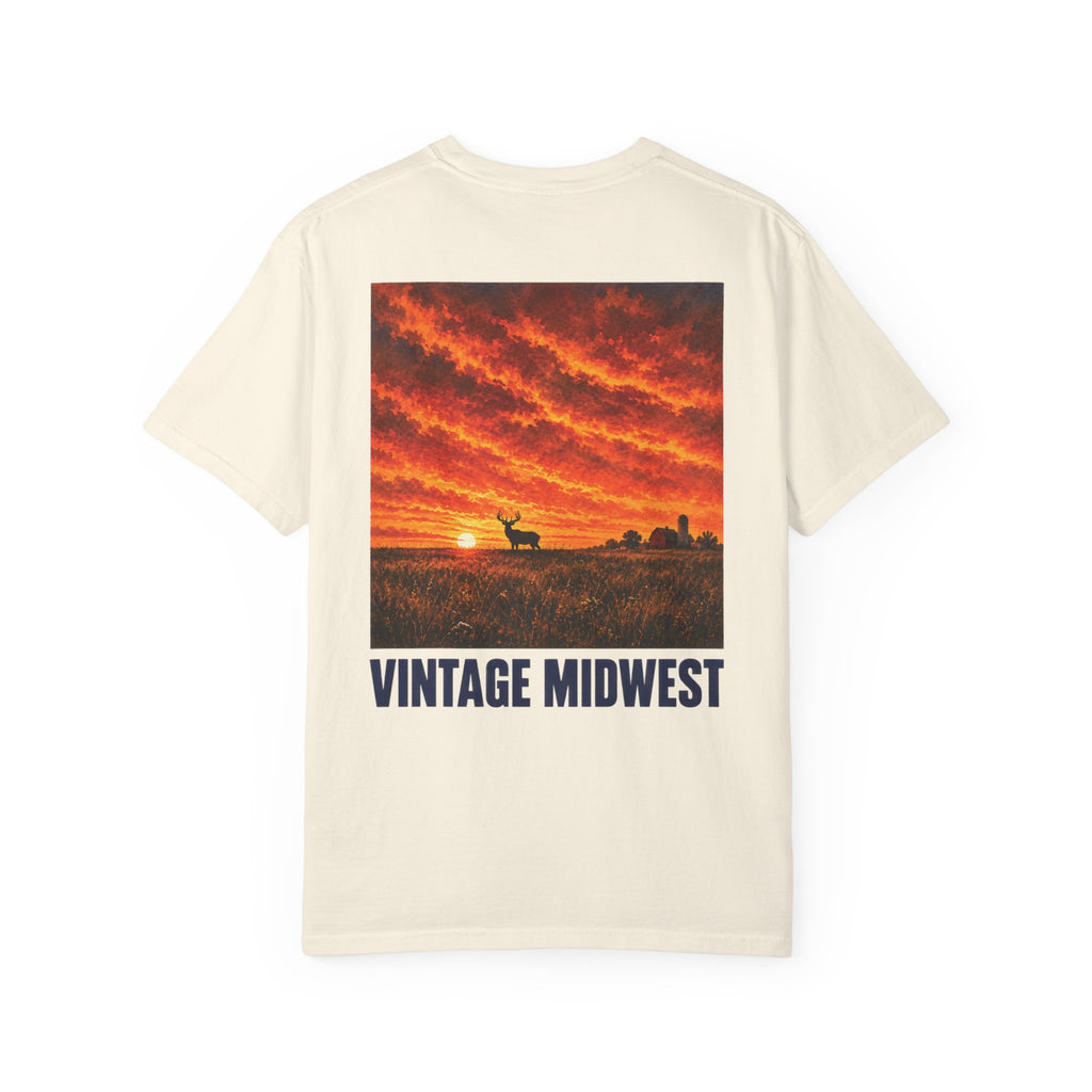Vintage Midwest - Sunset - T-Shirt