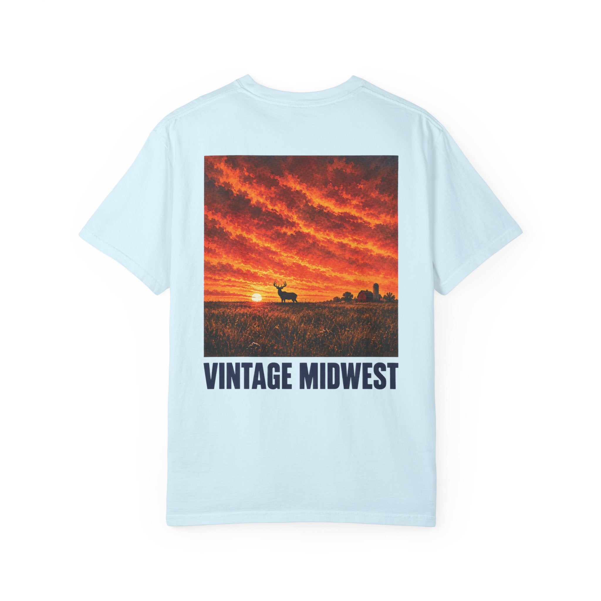 Vintage Midwest - Sunset - T-Shirt