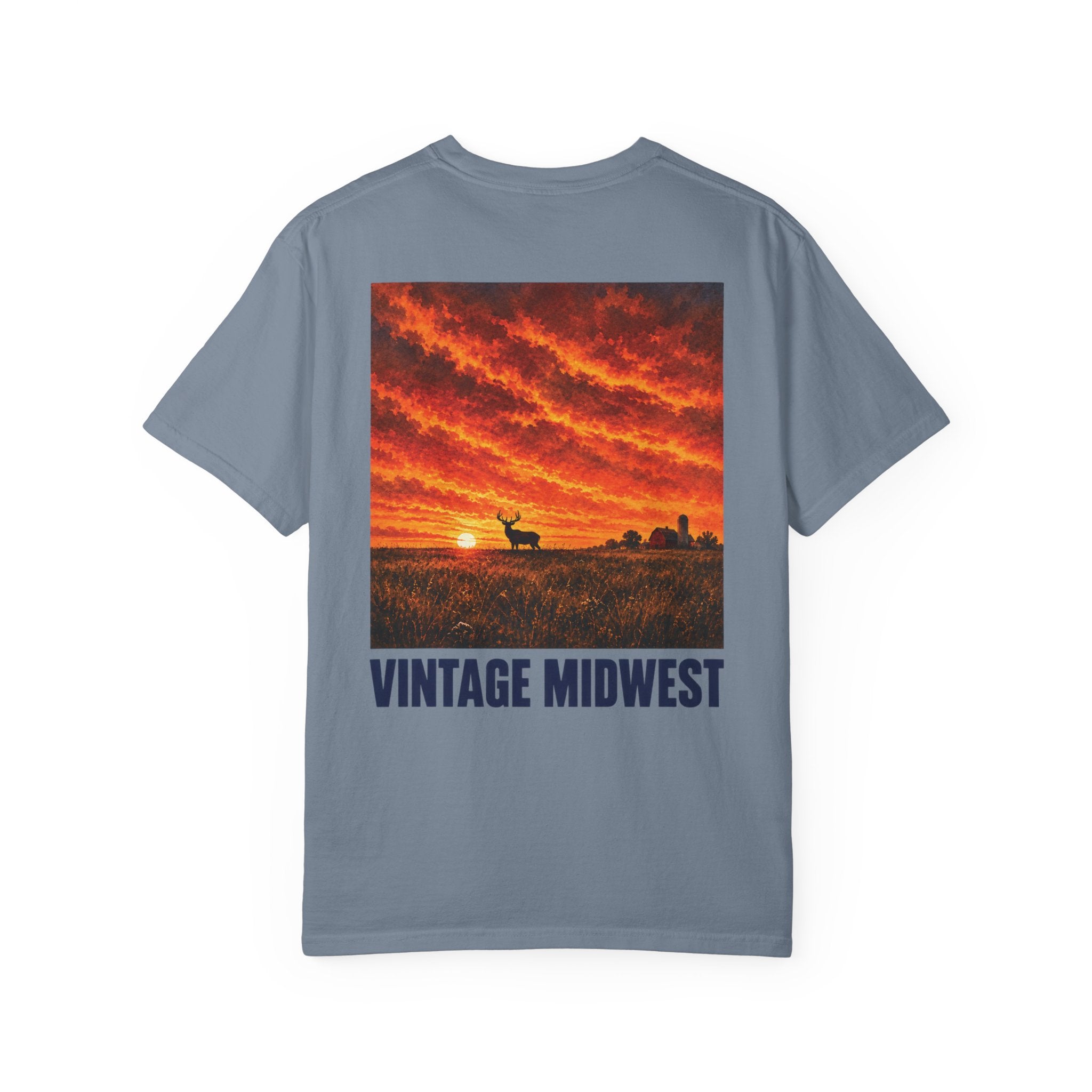 Vintage Midwest - Sunset - T-Shirt