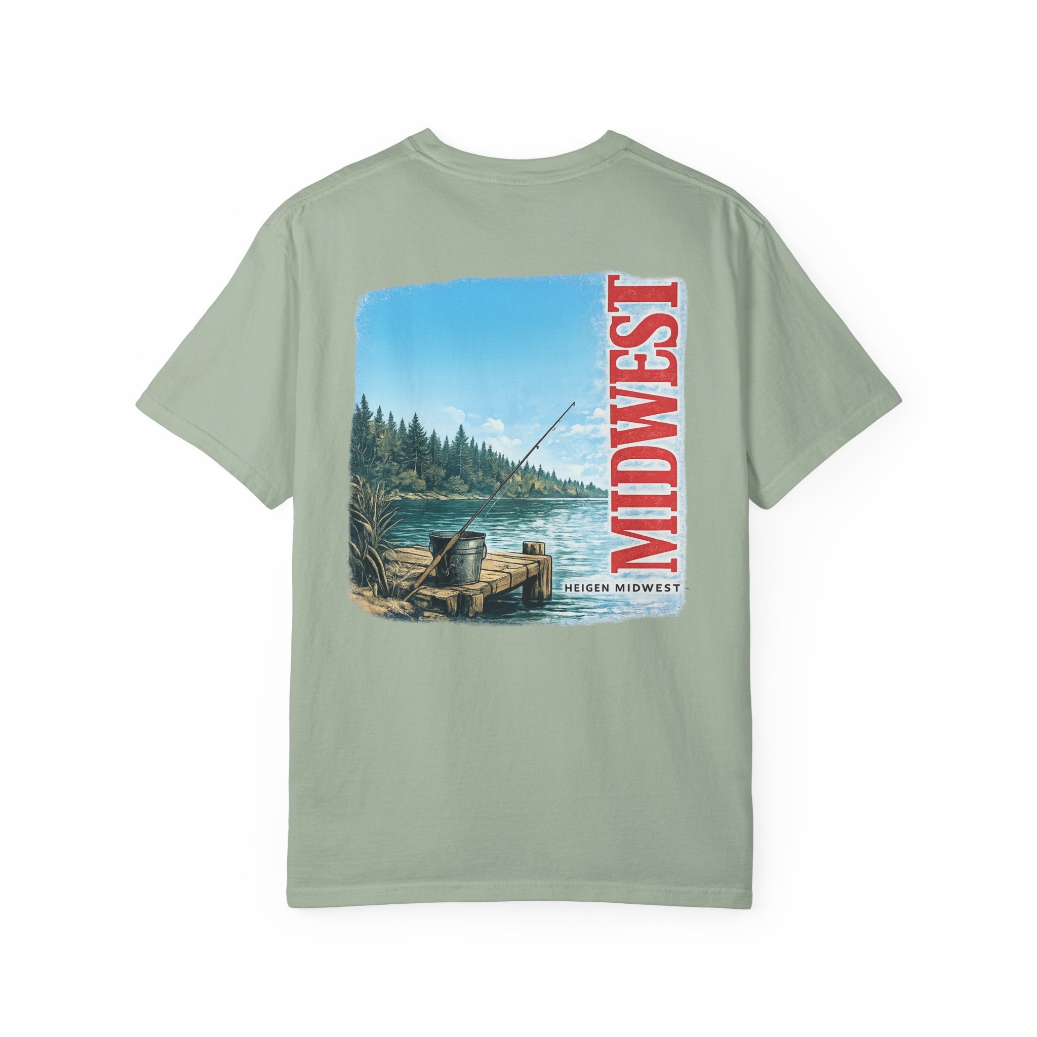 Midwest Fishing Scene T Shirt