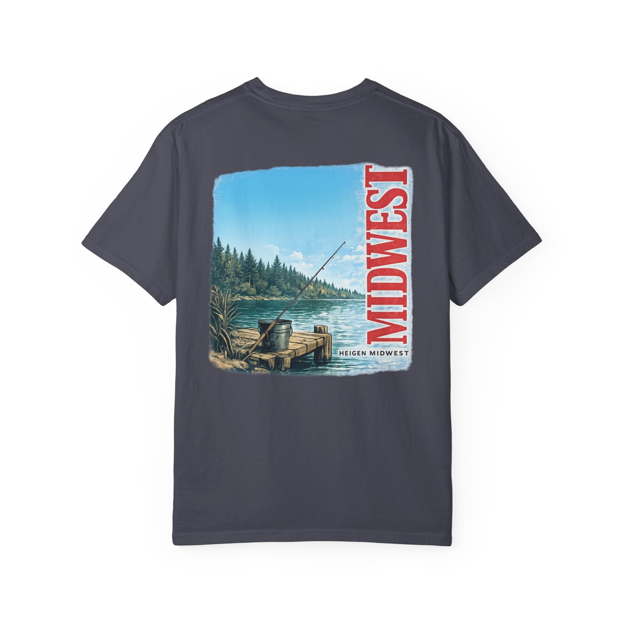 Midwest Fishing Scene T Shirt