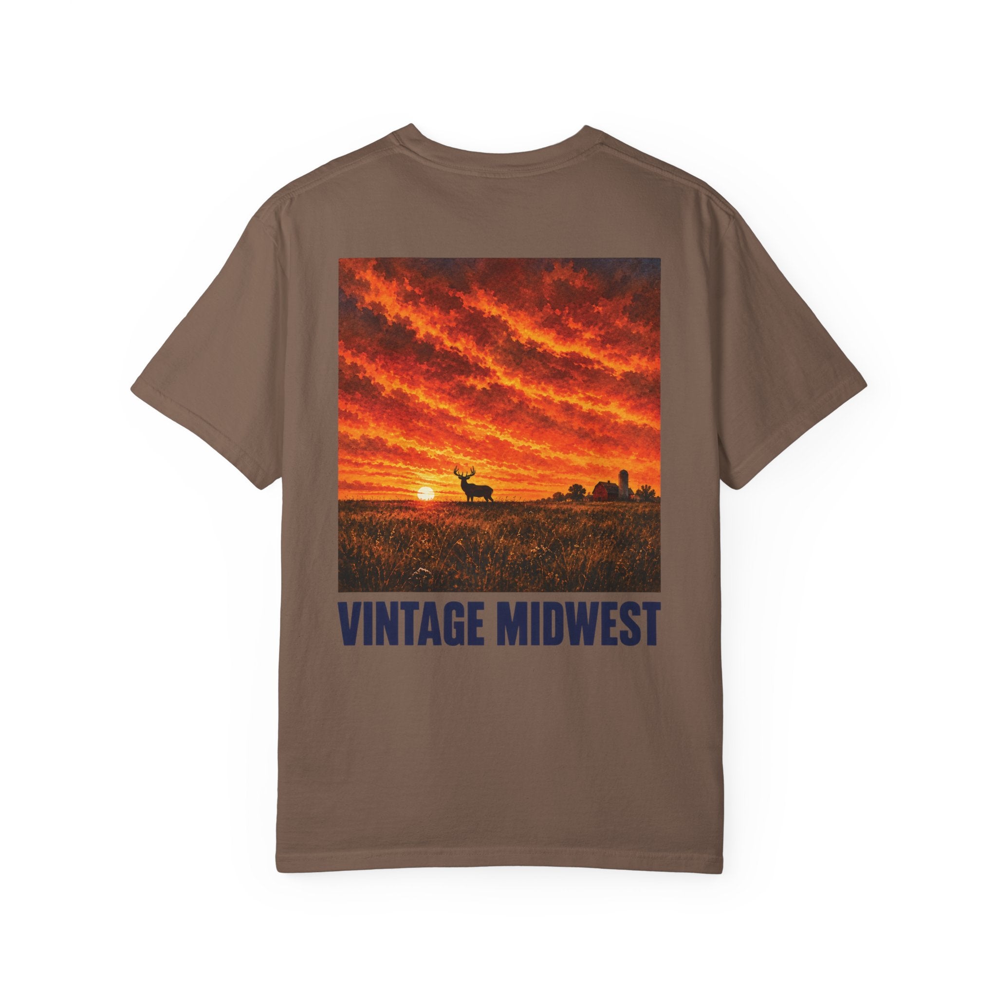 Vintage Midwest - Sunset - T-Shirt