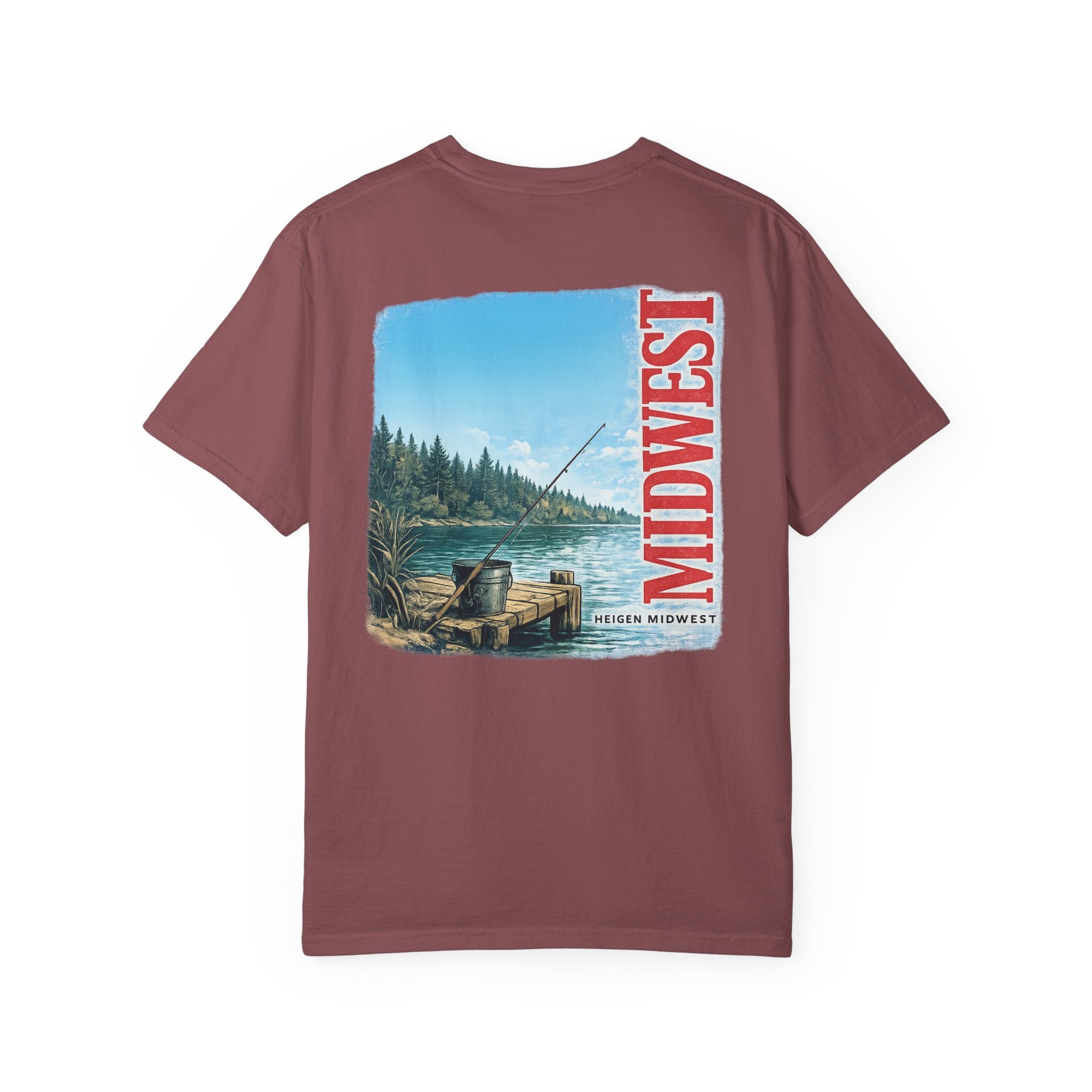 Midwest Fishing Scene T Shirt